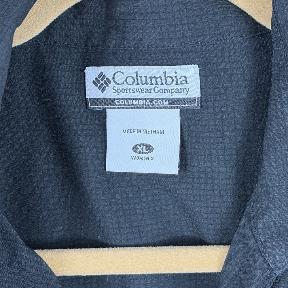 Columbia Women's Silver Ridge Long Sleeve Shirt Sun Protection / Black / Size XL - Picture 3 of 9